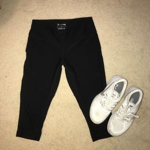 Black Marshall’s cropped leggings